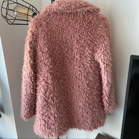 Pink Fuzzy Jacket - Picture 2 of 5